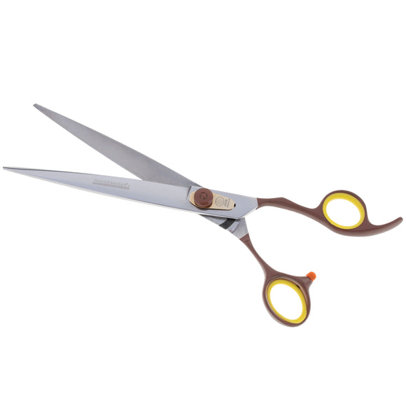 Geib Avanti Comfort Plus Straight Scissors – 9.5" Ergonomic Micro-Bevel Professional Grooming Shears