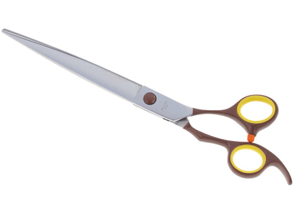 Geib Avanti Comfort Plus Straight Scissors – 9.5" Ergonomic Micro-Bevel Professional Grooming Shears