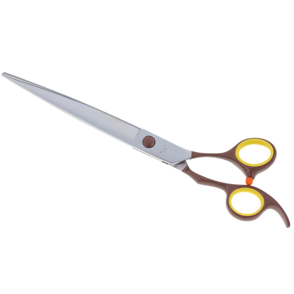 Geib Avanti Comfort Plus Straight Scissors – 9.5" Ergonomic Micro-Bevel Professional Grooming Shears