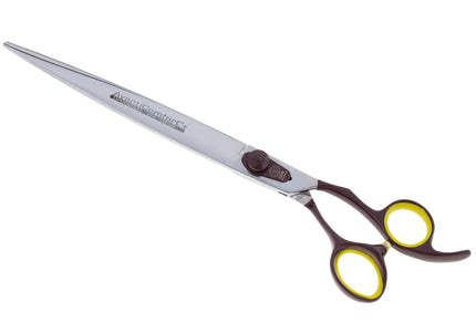 Geib Avanti Comfort Plus Straight Scissors – 9.5" Ergonomic Micro-Bevel Professional Grooming Shears