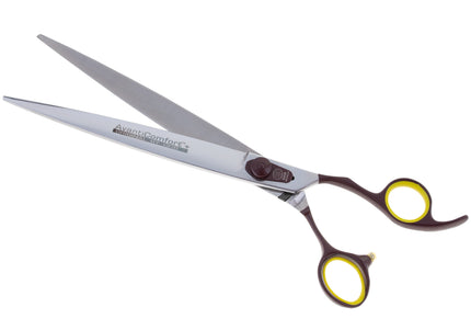 Geib Avanti Comfort Plus Straight Scissors – 9.5" Ergonomic Micro-Bevel Professional Grooming Shears