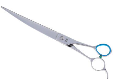 Geib Super Gator Curved Grooming Scissors – Triple-Hardened Stainless Steel, Ergonomic Micro-Grind Blades