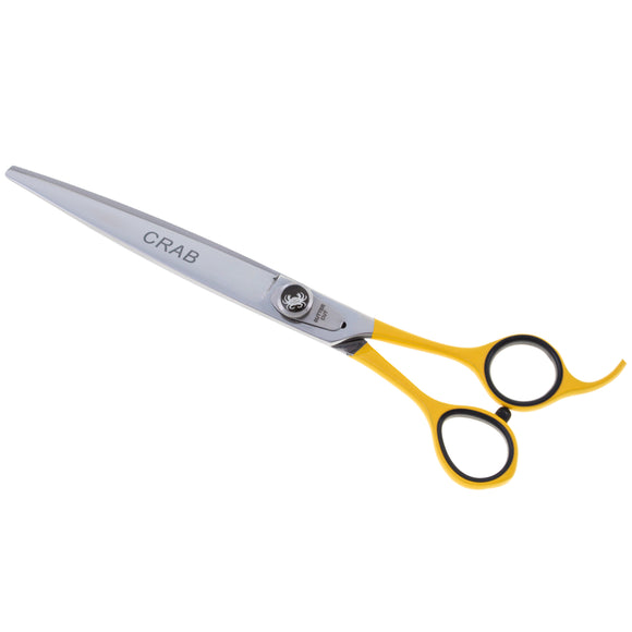 Geib Crab Straight Grooming Scissors 7.5" – Precision Micro-Bevel Blade, Level 1 Quality