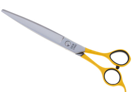 Geib Crab Straight Grooming Scissors 7.5" – Precision Micro-Bevel Blade, Level 1 Quality