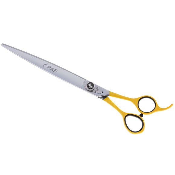 Geib Crab Straight Grooming Scissors 7.5" – Precision Micro-Bevel Blade, Level 1 Quality