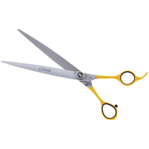 Geib Crab Straight Grooming Scissors 7.5" – Precision Micro-Bevel Blade, Level 1 Quality