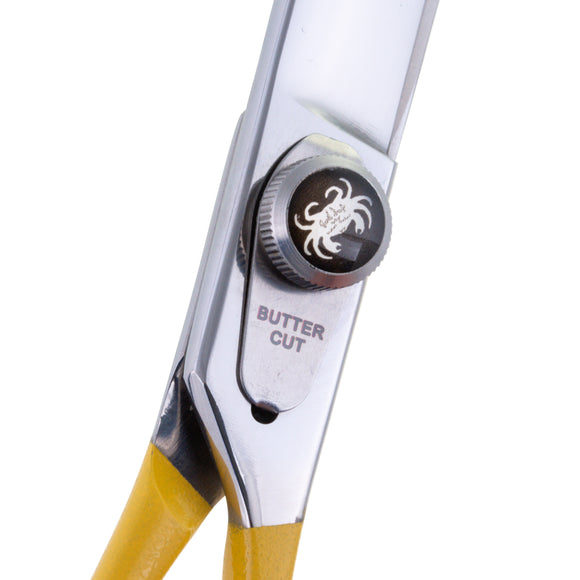 Geib Crab Straight Grooming Scissors 7.5" – Precision Micro-Bevel Blade, Level 1 Quality