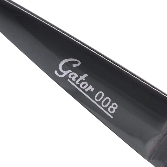 Geib Gator 008 Curved Scissors – Japanese Stainless Steel, Black Finish, 8.5in, Professional Quality