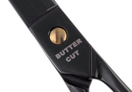 Geib Gator 008 Curved Scissors – Japanese Stainless Steel, Black Finish, 8.5in, Professional Quality