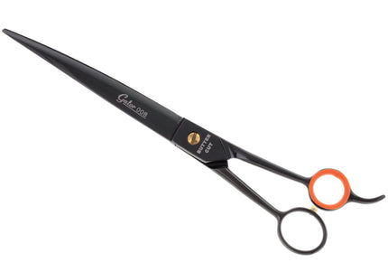 Geib Gator 008 Curved Scissors – Japanese Stainless Steel, Black Finish, 8.5in, Professional Quality