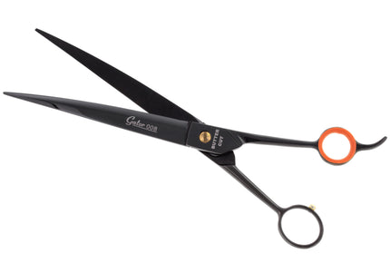 Geib Gator 008 Curved Scissors – Japanese Stainless Steel, Black Finish, 8.5in, Professional Quality