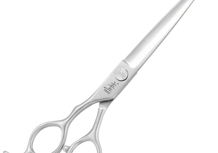 Yento Fanatic Series Lefty Straight Scissors 7" – Carbon Stainless Steel, Professional Left-Handed Design
