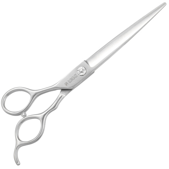 Yento Fanatic Series Lefty Straight Scissors 7" – Carbon Stainless Steel, Professional Left-Handed Design
