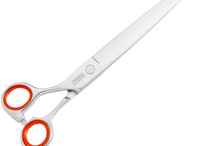 Yento Prime Straight Left Scissors – 8" Japanese Steel, Ergonomic Professional Design