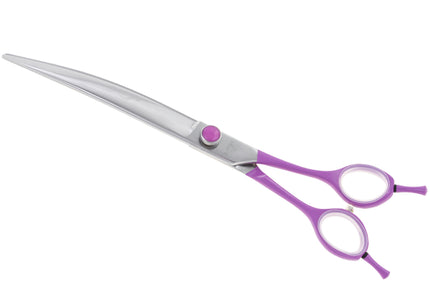 Geib Gator Gear Curved Scissors 8 Inch – Lightweight Micro-Bevel Grooming Shears for Precision