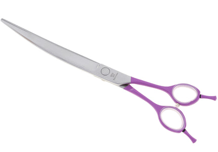Geib Gator Gear Curved Scissors 8 Inch – Lightweight Micro-Bevel Grooming Shears for Precision
