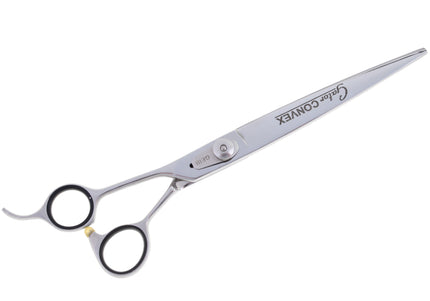 Geib Gator Lefty Convex Scissors 8.5" – Japanese Stainless Steel, Micro-Sanded, Straight, Left-Handed