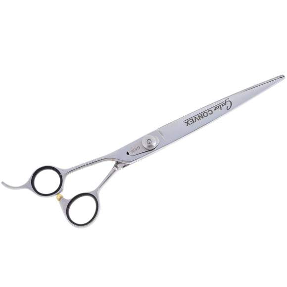 Geib Gator Lefty Convex Scissors 8.5" – Japanese Stainless Steel, Micro-Sanded, Straight, Left-Handed