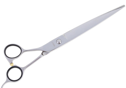 Geib Gator Lefty Convex Scissors 8.5" – Japanese Stainless Steel, Micro-Sanded, Straight, Left-Handed