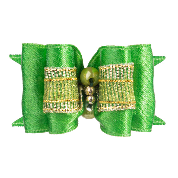 Blovi Decorative Display Pouf – Burgundy Cushion with Black Bow Accent, Elegant Design