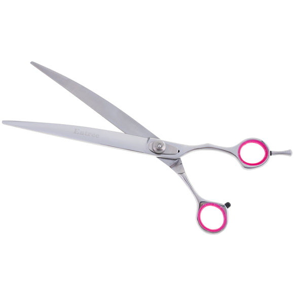 Geib Entree Curved Grooming Scissors – 8.5" Japanese Steel, High-Quality Precision Tool