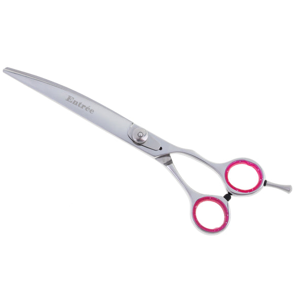 Geib Entree Curved Grooming Scissors – 8.5" Japanese Steel, High-Quality Precision Tool