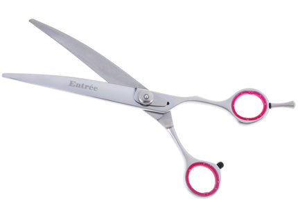 Geib Entree Curved Grooming Scissors – 8.5" Japanese Steel, High-Quality Precision Tool