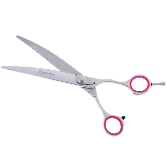 Geib Entree Curved Grooming Scissors – 8.5" Japanese Steel, High-Quality Precision Tool