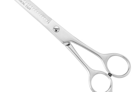 Chadog IdealCut Thinning Scissors 6.5" – Single-Sided, 21-Tooth Precision Blades for Smooth Blending