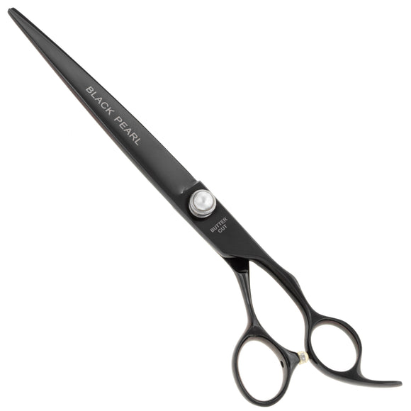 Geib Black Pearl Scissors Set 8.5" – Japanese Cobalt Steel, Professional Cutting and Thinning, 3 Pieces