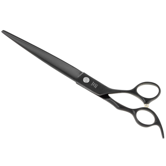 Geib Black Pearl Straight Scissors – 10" Cobalt Steel, Professional Precision Cutting