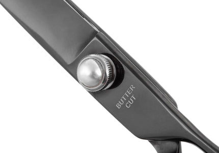 Geib Black Pearl Straight Scissors – 10" Cobalt Steel, Professional Precision Cutting