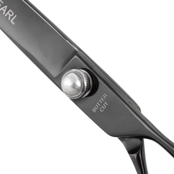 Geib Black Pearl Straight Scissors – 10" Cobalt Steel, Professional Precision Cutting