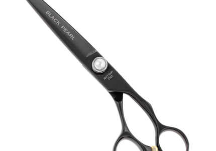 Geib Black Pearl Scissors Set 7.5in – Japanese Cobalt Steel, Professional Cutting and Thinning, 3 Pieces