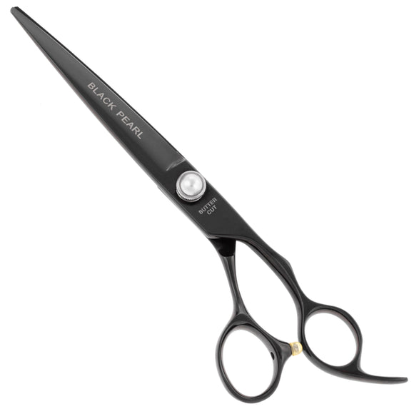 Geib Black Pearl Scissors Set 7.5in – Japanese Cobalt Steel, Professional Cutting and Thinning, 3 Pieces