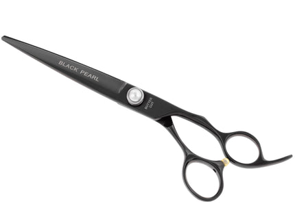 Geib Black Pearl Straight Scissors – 10" Cobalt Steel, Professional Precision Cutting