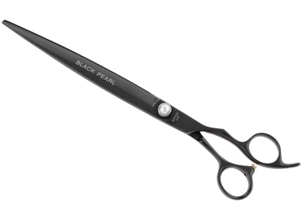 Geib Black Pearl Straight Scissors – 10" Cobalt Steel, Professional Precision Cutting