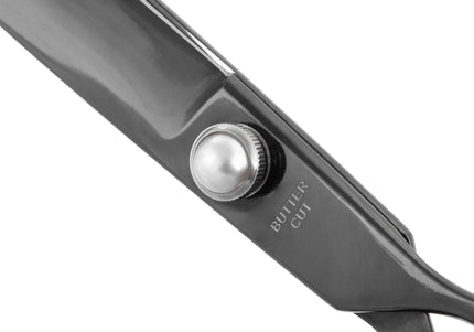 Geib Black Pearl Straight Scissors – 10" Cobalt Steel, Professional Precision Cutting