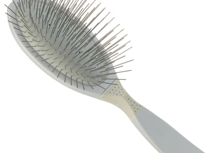 Madan Large Extra Long Pin Brush – Professional Grooming Tool with Ergonomic Handle and Metal Pins