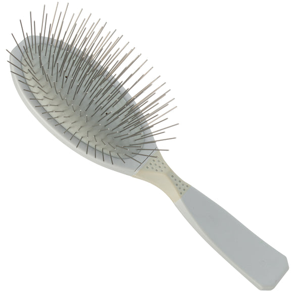 Madan Large Extra Long Pin Brush – Professional Grooming Tool with Ergonomic Handle and Metal Pins