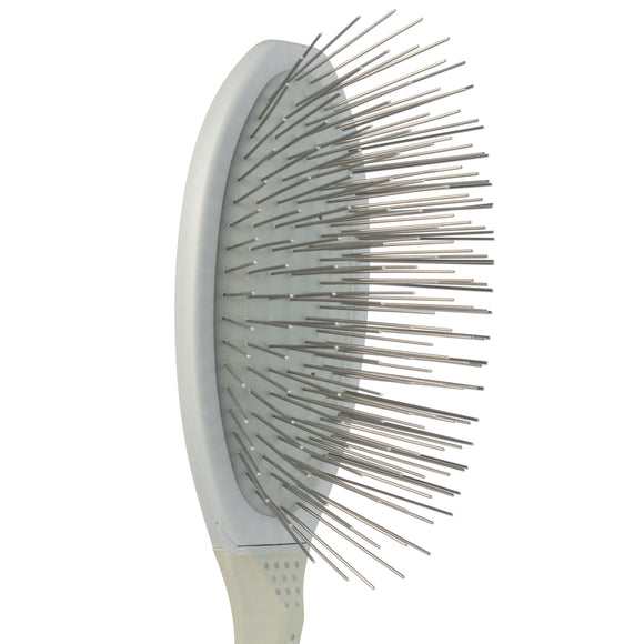 Madan Large Extra Long Pin Brush – Professional Grooming Tool with Ergonomic Handle and Metal Pins