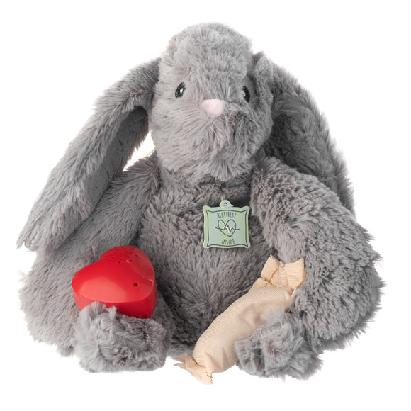 Holland Heartwarming Buddy Plush Bunny – Calming Dog Toy with Heartbeat Imitation, Brown