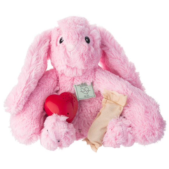 Holland Heartwarming Buddy Plush Bunny – Calming Dog Toy with Heartbeat Imitation, Brown