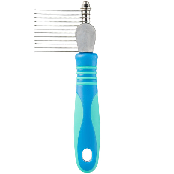 Vivog Felt Side Brush – 12-Teeth Grooming Tool, Medium and Large Size, Ergonomic Design
