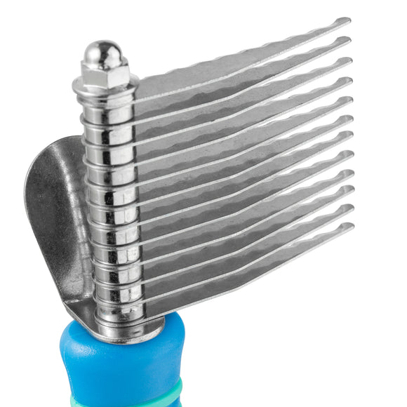 Vivog Felt Side Brush – 12-Teeth Grooming Tool, Medium and Large Size, Ergonomic Design