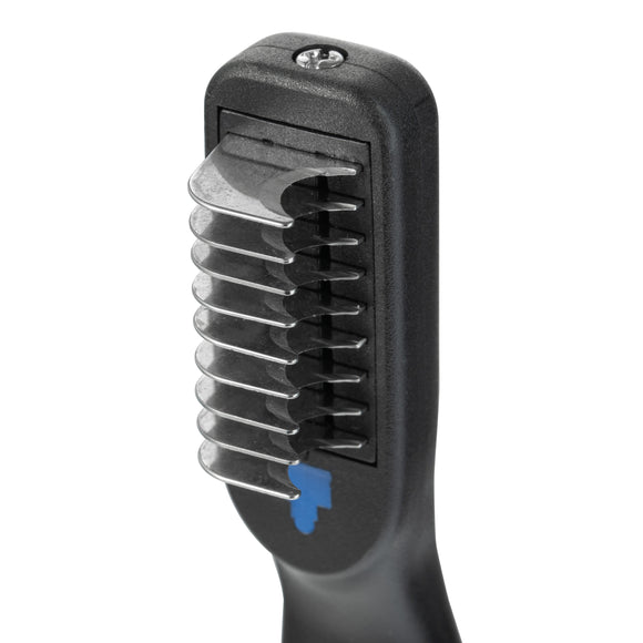 Show Tech Filcak Curved Dematting Rake – 9 Dense Blades, Ergonomic Handle for Precision