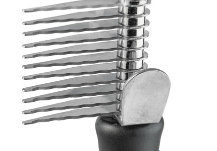 Show Tech Filcak Dematting Comb – 11 Long Straight Blades, Durable Grooming Tool