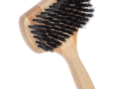 Groomer.dk 3D Volumizer Boar Bristle 2in1 – Double-Sided Poodle Brush with Metal Pins and Boar Bristles