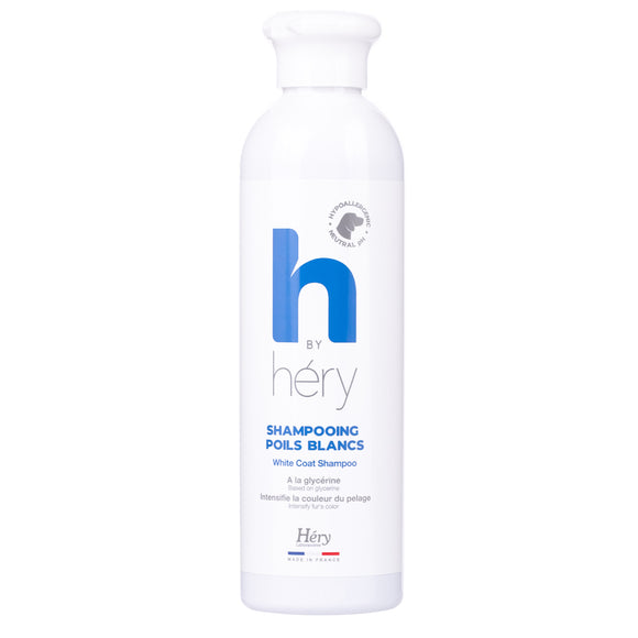 H By Hery White Coat Shampoo – Color-Intensifying Formula for White and Light Coats, 250ml