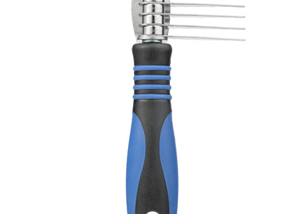 Show Tech Side Felt Cutter – 6 Straight Blades, Ergonomic Grooming Dematting Tool